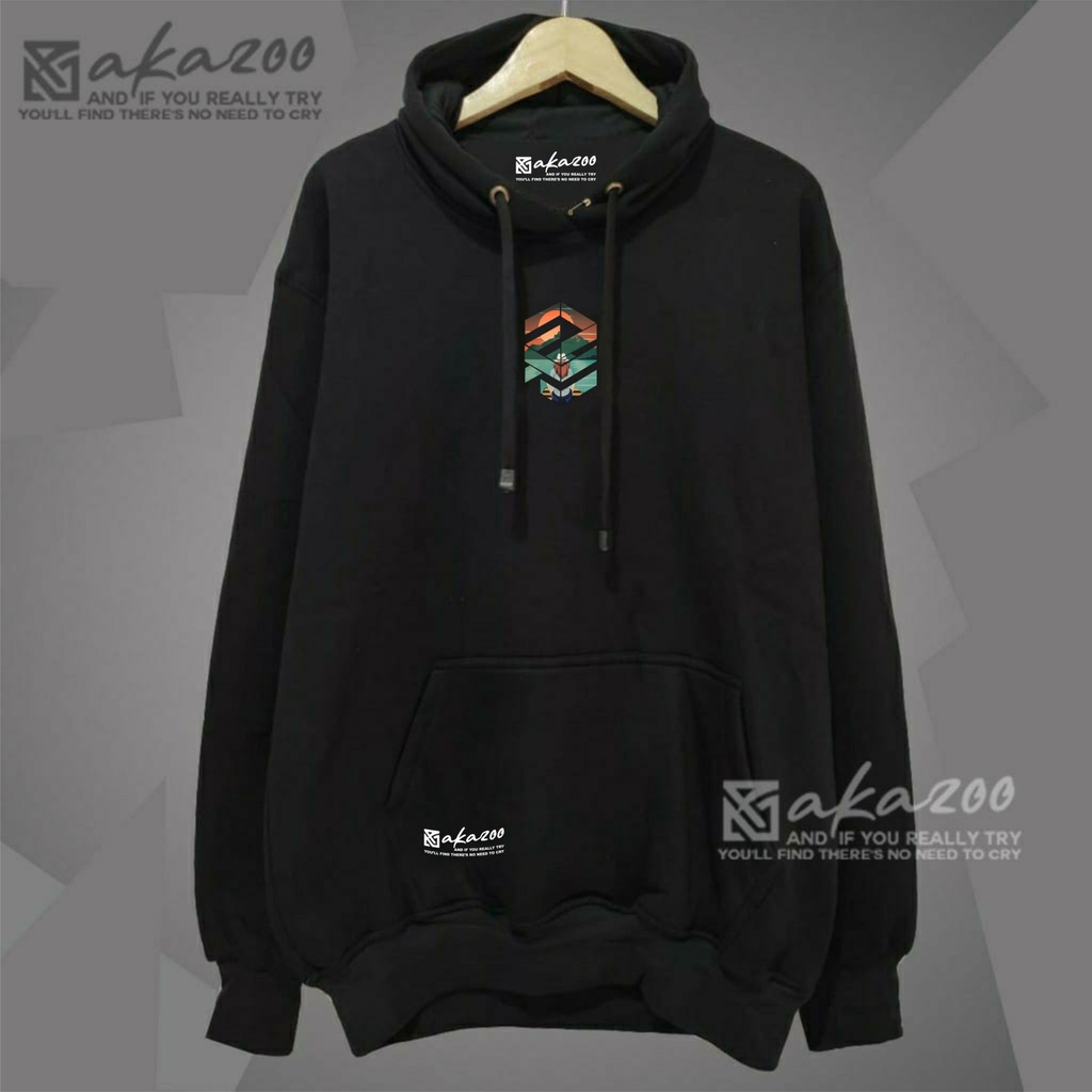 hodie cowok distro akazoo warna hitam LOGO AKAZOO BULAN sweater hodie pria switer hodie pria distro original jaket sweater hoodie unisex hoodie oversize terbaru 2022 jaket hoodie pria distro original switer korean style japang terlaris akazoo official