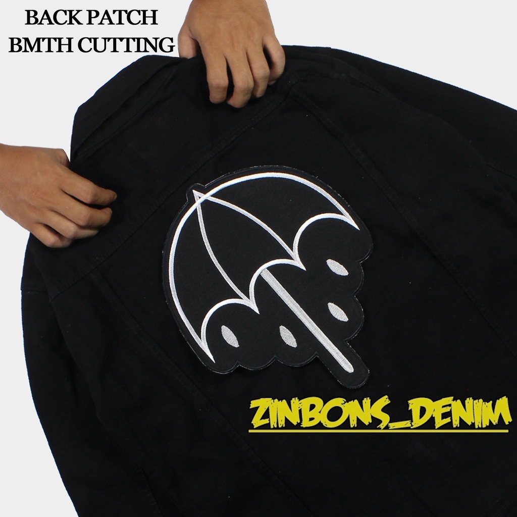 Back patch bordir besar emblem patch punggung terlengkap starwars bmth Nirvana Motorhead