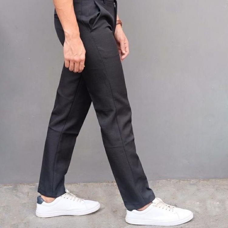 [4773] Celana Kain Formal Panjang kerja Pormal bahan Drill woll Kantor Slim Fit Slimpit pria laki la
