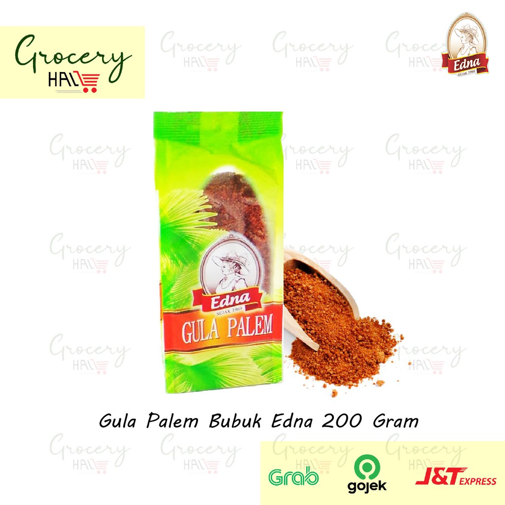 

EDNA PALM SUGAR / GULA AREN - GULA PALEM BUBUK 200 GRAM