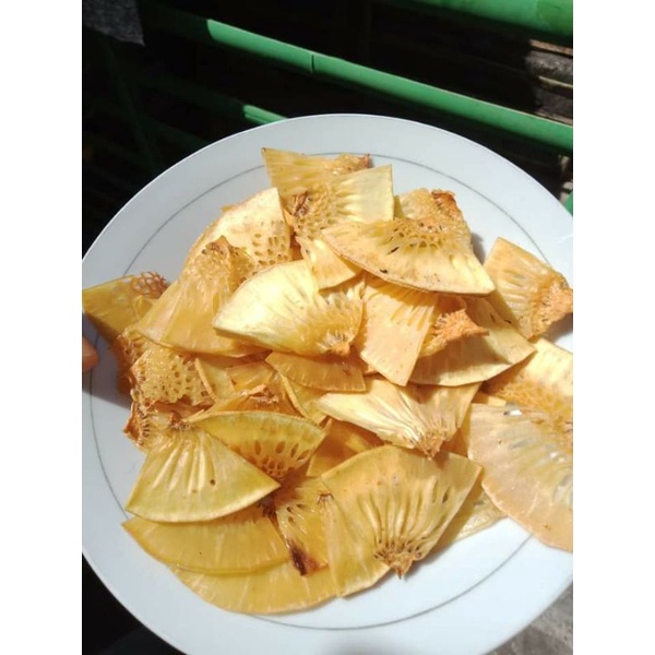 

kripik sukun original/kripik bakara asin