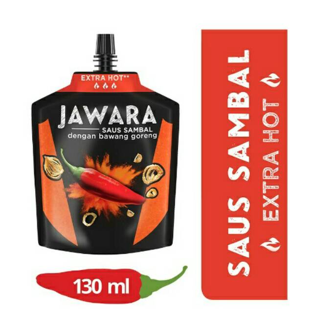 

Jawara saus sambal Extra hot 130Ml
