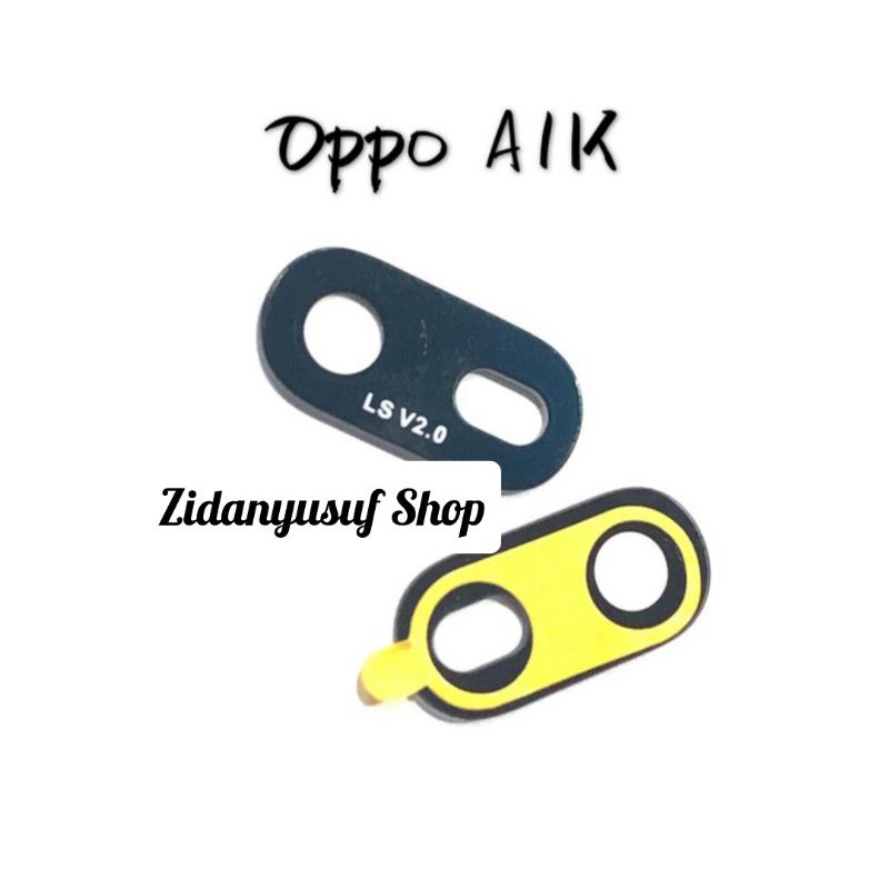 KACA KAMERA LENSA KAMERA BELAKANG OPPO A1K / REALME C2 ORIGINAL