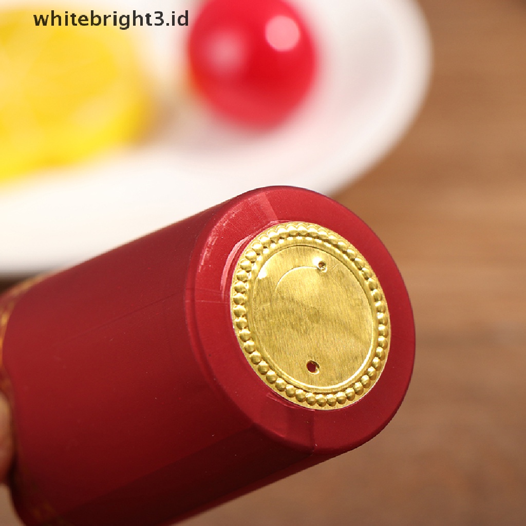 (whitebright3.id) 10pcs Tutup Botol Wine Bahan PVC