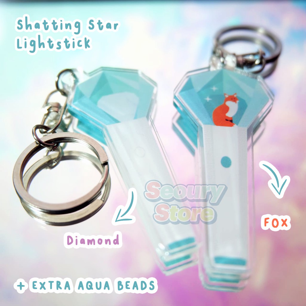 Shatting Star Lightstick SHINee Keychain