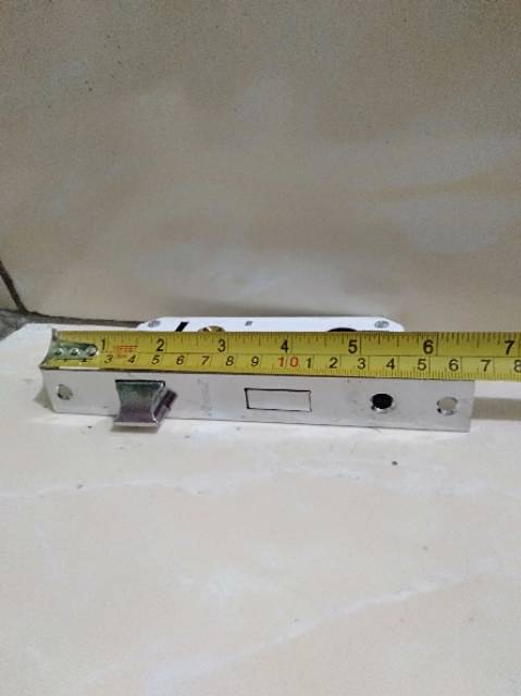 Handle pintu sedang kunci pintu tanggung komplit 20cm