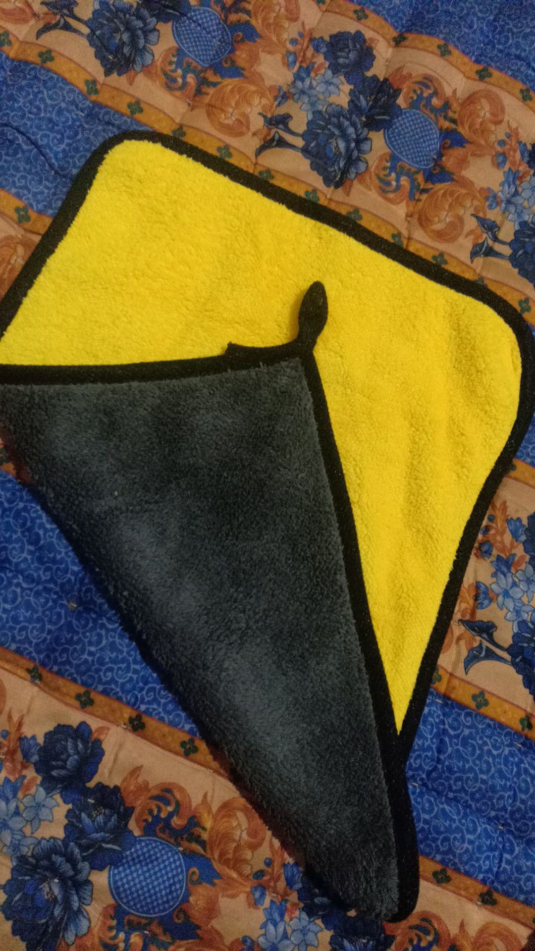 Kain Lap Mobil 2 Warna Microfiber Ukuran 30x40cm