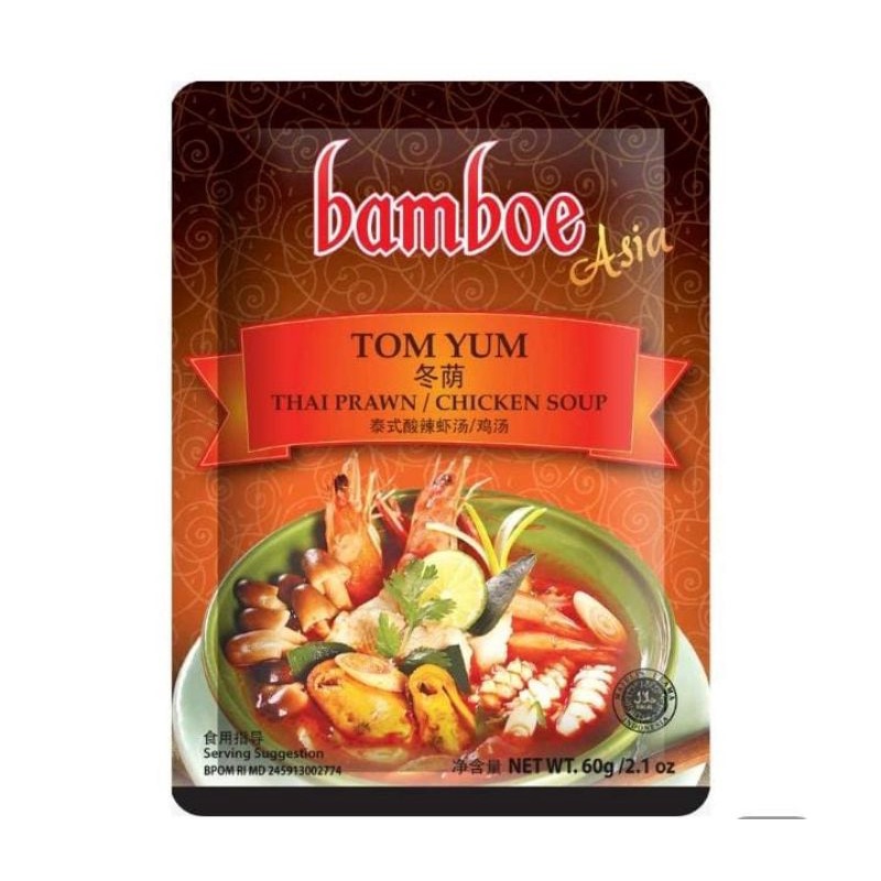 

bamboe Asia Bumbu Instant Tom Yum 60 g