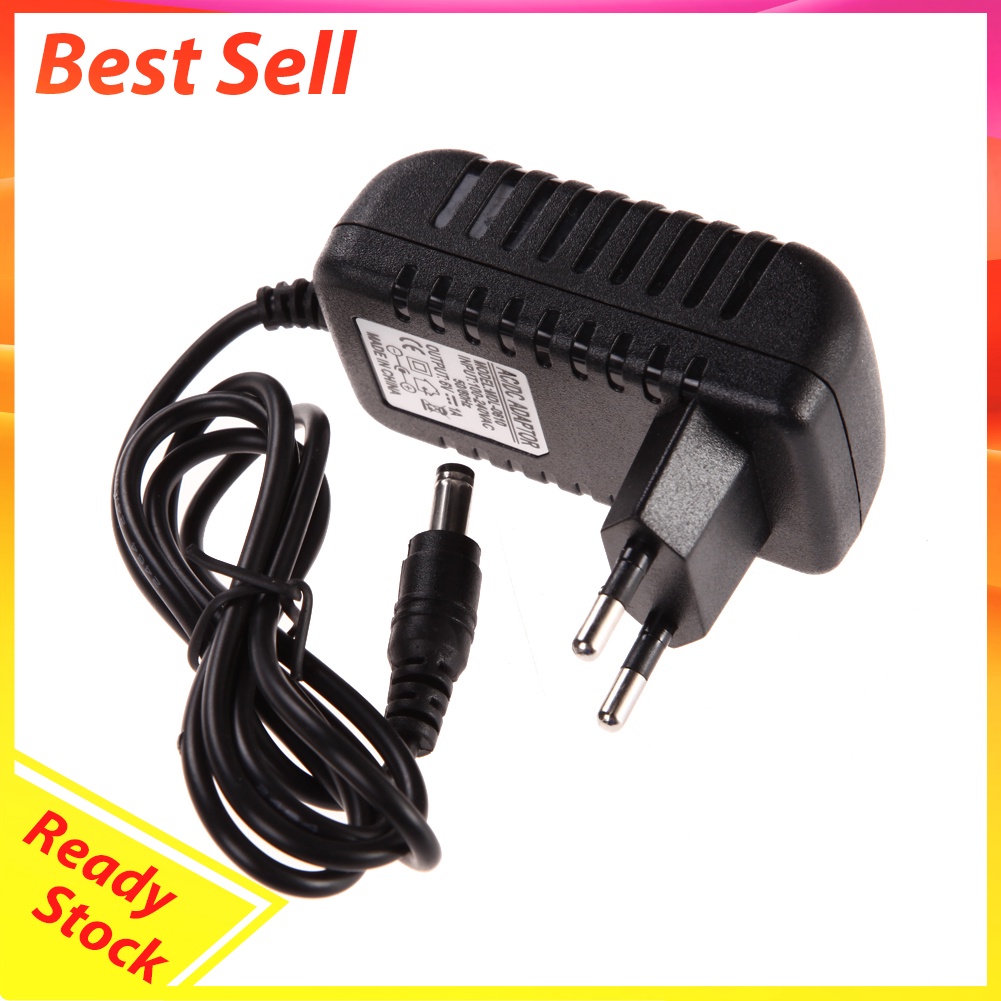 AC 100-240V Converter Adapter DC 5.5 x 2.5MM 6V 1A 1000mA Charger EU Plug