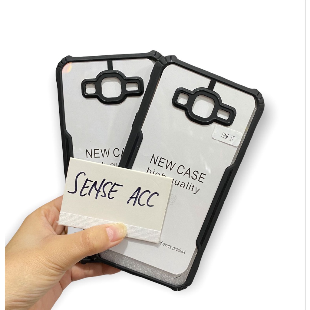 CASE FOR J7 2015 J700 J7 Lama J7 Core Soft Case Airbag Fusion + KAMERA Shockproof Armor Bening Sense