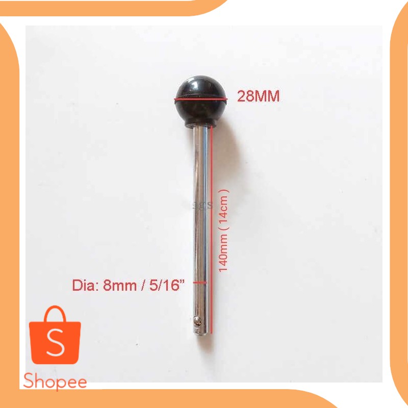 Unik suku cadang pin beban / colokan beban home gym 19DEZ Berkualitas