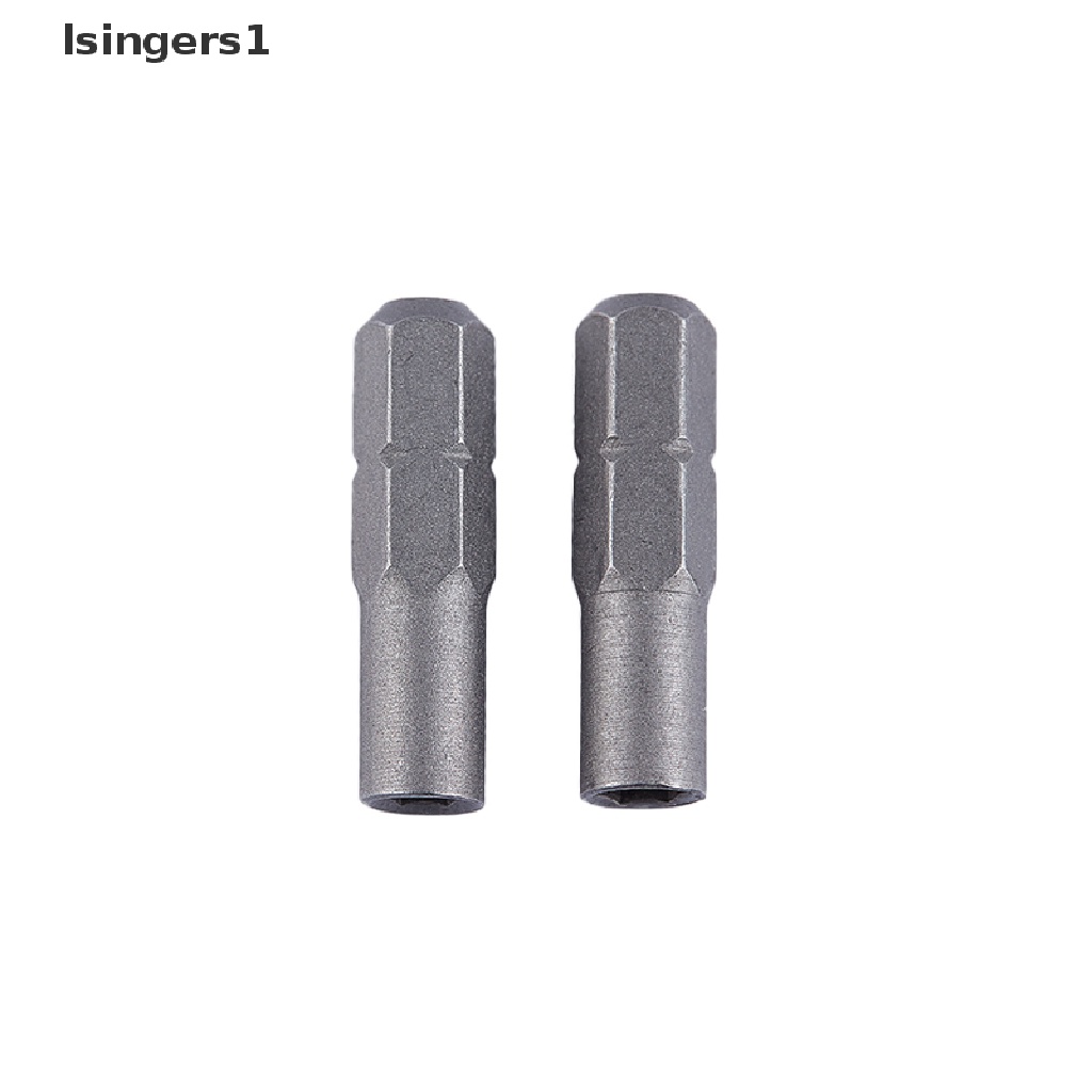 (lsingers1) Adaptor Mata Bor Obeng Mikro 6.35mm 1 / 4 &quot;Ke 4mm Hex