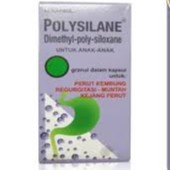 Polysilane Untuk Anak 60 Kaplet  / Polysilane Anak / Obat Kembung Anak / Obat Mual