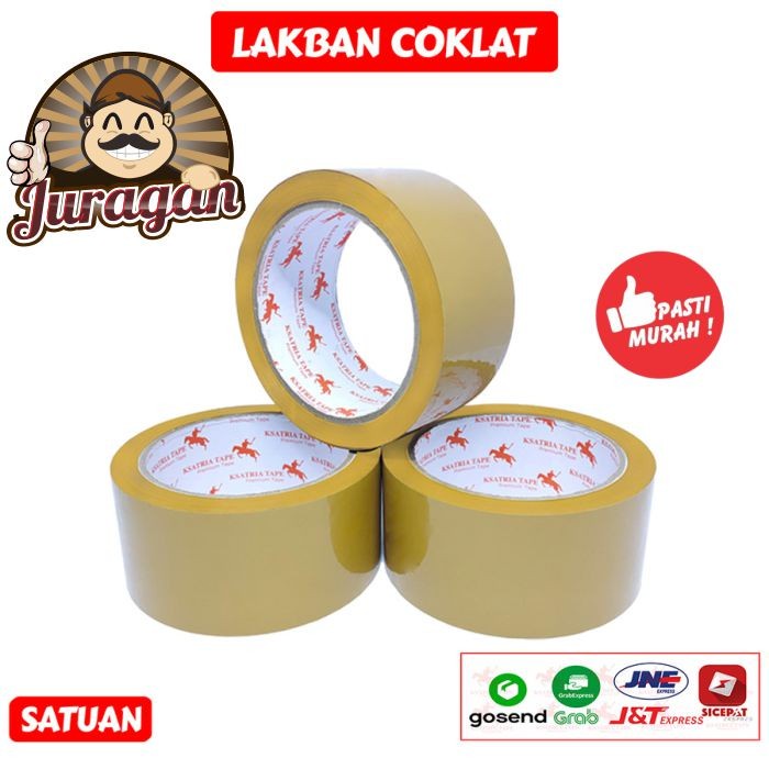 

Lakban Coklat 100 Yard FULL JURAGAN PACKING SEMARANG
