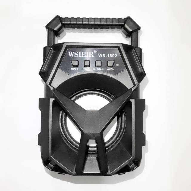 Speaker Bluetooth WS-1802 Super Bazooka 3inch vs JBL Lampu Disco Night