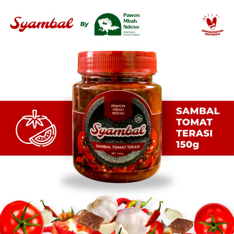 

SYAMBAL - Sambal - Sambel Tomat Terasi 150g