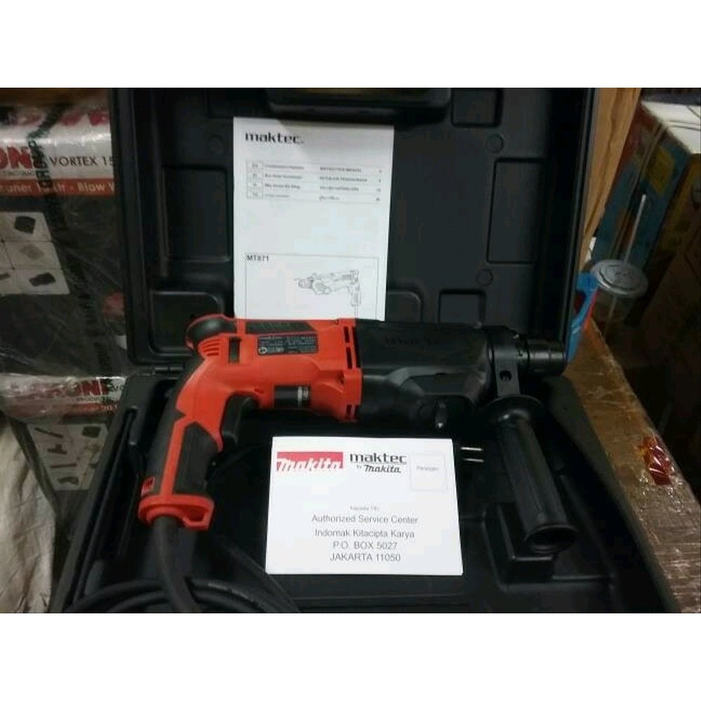 MESIN BOR BOBOK BETON TEMBOK MAKTEC MT 860 DEMOLATION HAMMER MAKTEC