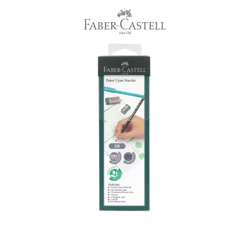 Paket ujian standar faber castell paket alat tulis