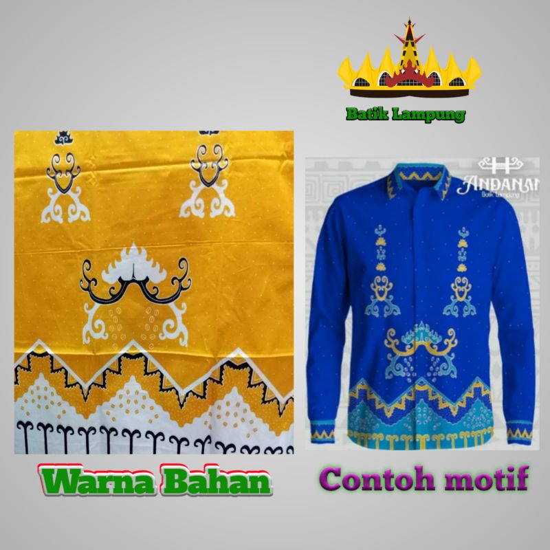 Kain Bahan Batik Lampung