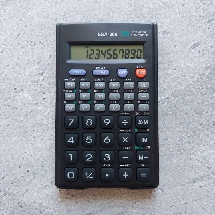 

Kalkulator Scientific Kuliah Calculator ilmiah Original Esa 306 Bonus Baterai