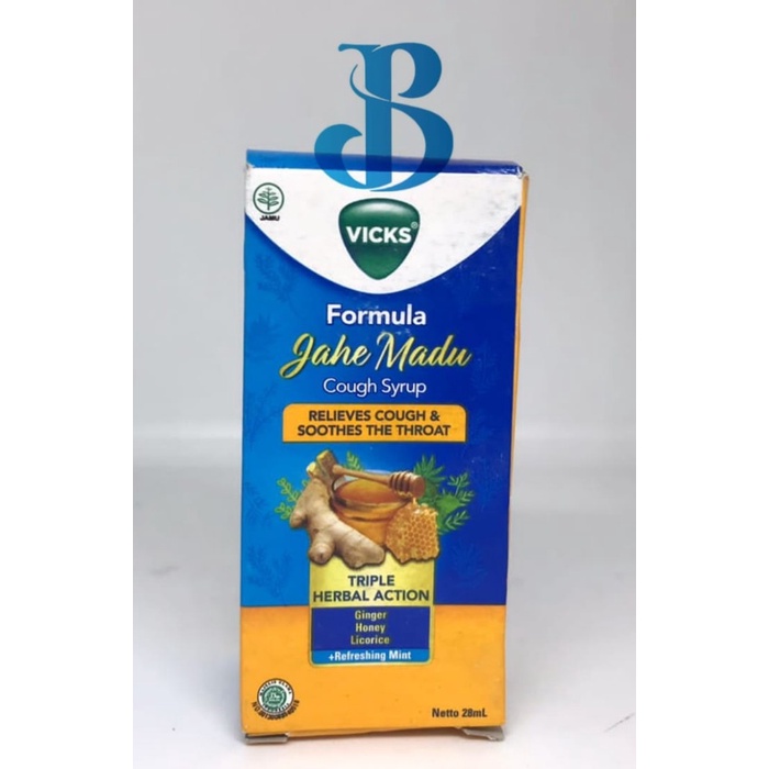 Vicks formula 44 syrup jahe madu 56 ml 28 ml sirup batuk