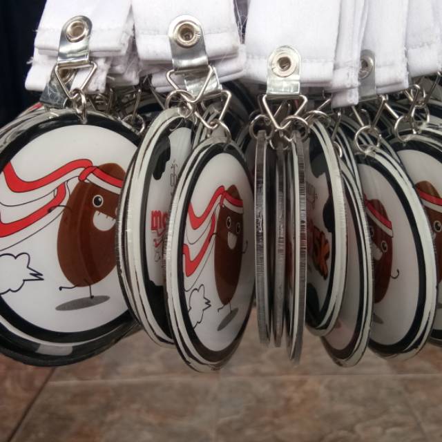 

Moo moo run 5K, akrilik, acrylic dua sisi, tali printing, hasil maximal, elegant, tali full color