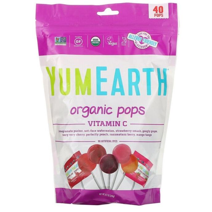 

YUM EARTH ORGANIC POPS (PACK BESAR)