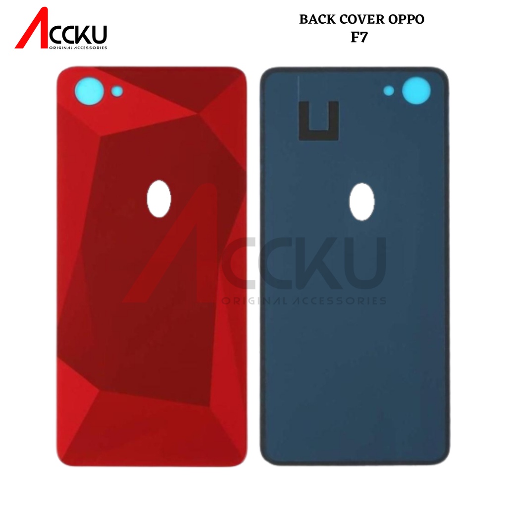 TUTUP BELAKANG BACK COVER OPPO F7 ORIGINAL