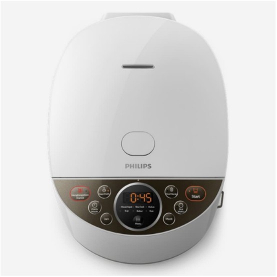 Rice Cooker Digital Philips Magicom HD 4515  HD4515 PREMIUM 1.8L GARANSI RESMI