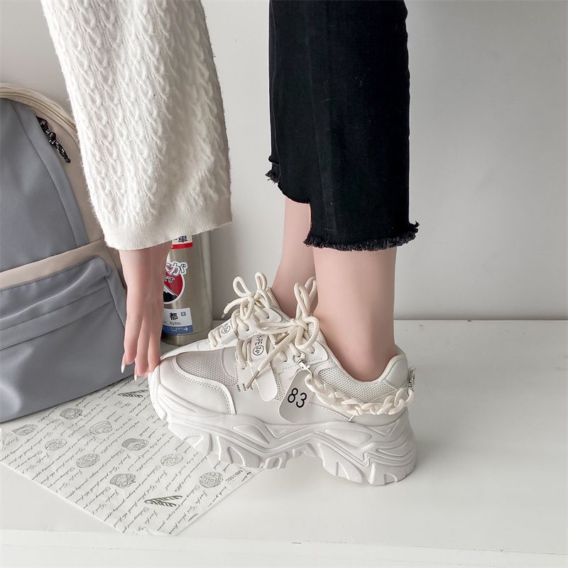 [GROSIR][COD] SEVEN_DAY SEPATU SNEAKERS WANITA KOREA IMPORT SPORT SHOES PUTIH H-921