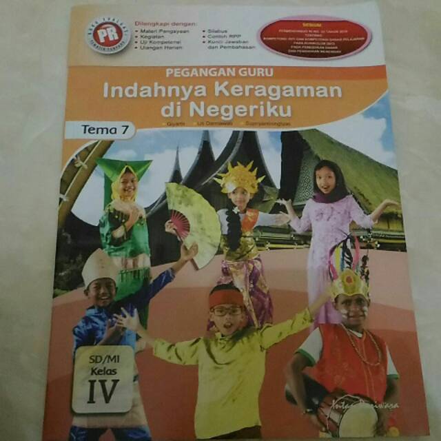 

Buku PR PG kelas 4, Tema 7