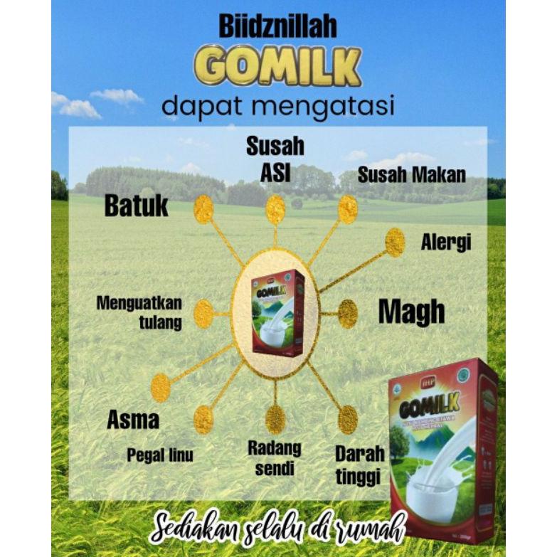 

[PRODUK VABHR] BISA COD -- GO MILK / GOMILK ORIGINAL, COKLAT, STROBERI SUSU KAMBING ETAWA PLUS HERBAL (ECER) TZ9