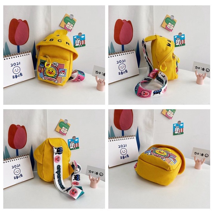 Sling Bag Anpanman Tas Anak Lucu Motif Anpanman Tas Sling Bag Lucu Import Terbaru Unisex Tas Anak Perempuan Import Tas Anak Laki Laki Import Model Terbaru Tas Fashion Anak Terbaru Import WB11