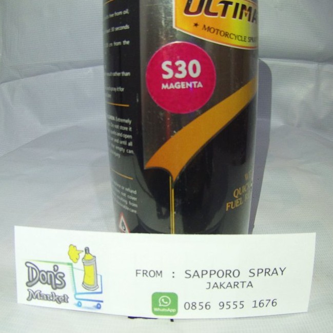 SAPPORO ULTIMATE MAGENTA S30 400ML