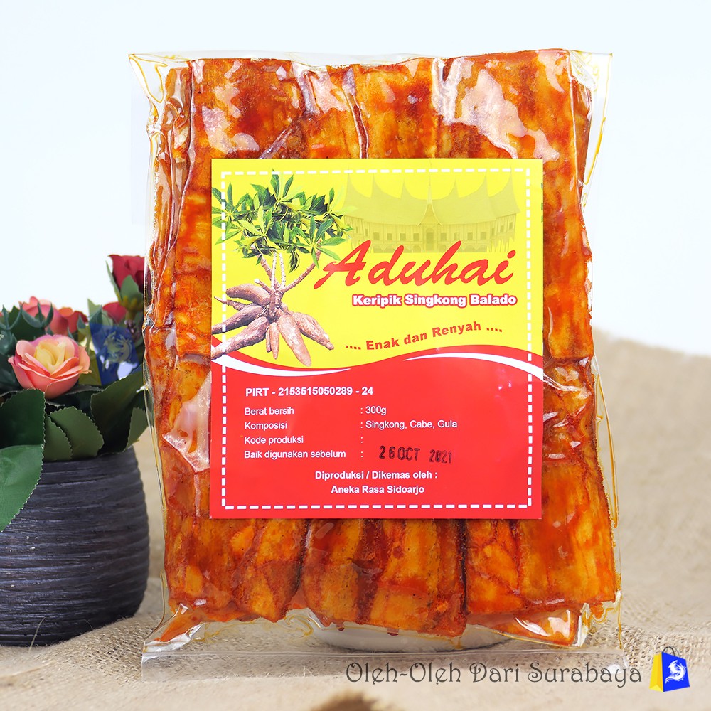 

Kripik Singkong Balado ADUHAI