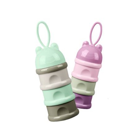 TEMPAT WADAH SUSU BUBUK BAYI TRAVELLING 3 SUSUN