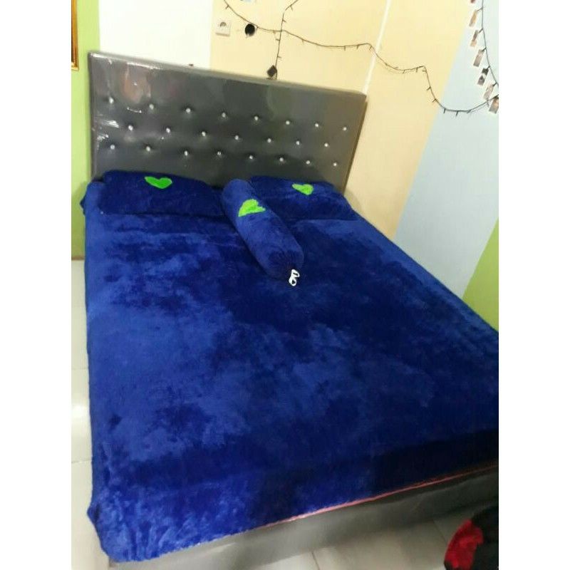 SPREI KASUR BULU RASFUR / SEPREI BULU RASFUR MURAH / BULU TEBAL/ SEPREI MURAH