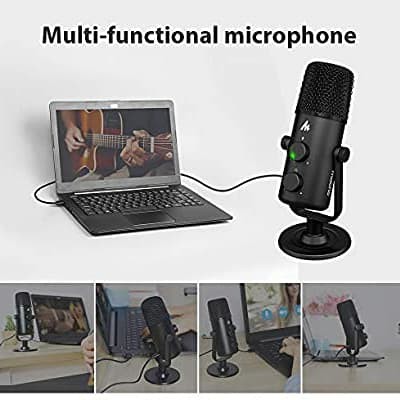 MAONO FAIRY AU-903 USB Condenser Microphone Podcast Zoom Recording