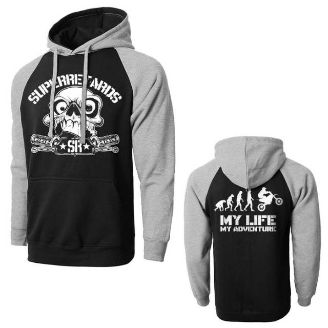 JAKET HOODIE TENGKORAK