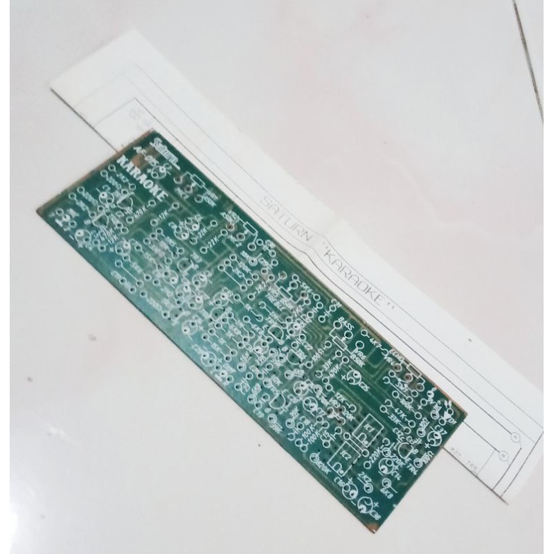 PCB Preamp Mic KARAOKE Plus echo AF-015