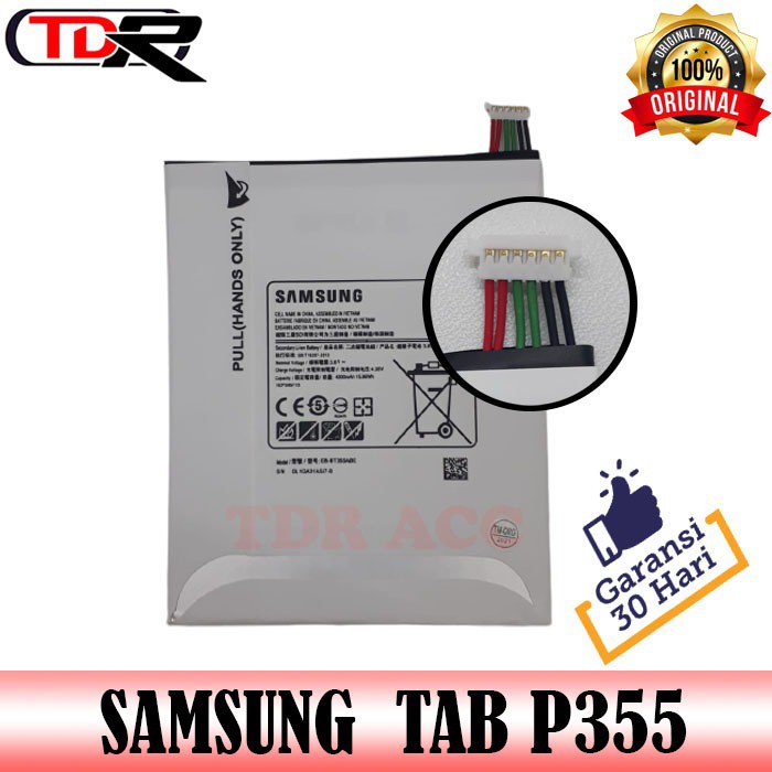 BATRE - BATRAI - BATERAI SAMSUNG TAB P355/T355 TAB A 8&quot; - EB-BT355ABE