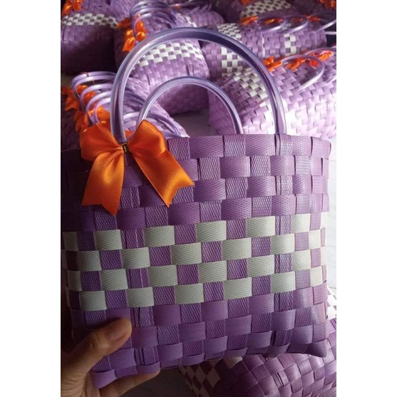 tas anyam / tas hampers/ tas souvenir murah