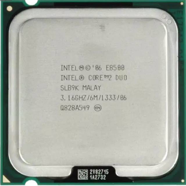 PROCESSOR intel CORE 2 DUO™ E8500 | 3,16 GHz | 1333 MHz