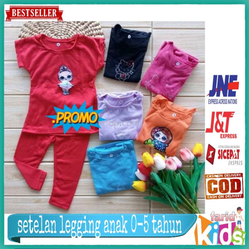 (COD)SETELAN LEGGING ANAK||BAJU ANAK PEREMPUAN||SETELAN ANAK PEREMPUAN 1-5 TAHUN