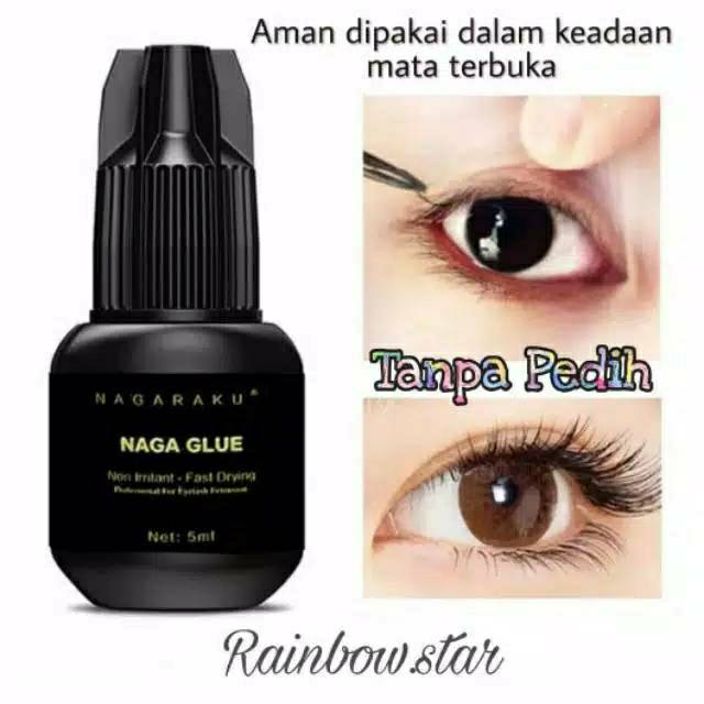 NAGA GLUE EYELASH EXTENSION / LEM BULU MATA TANPA  SAMBUNG