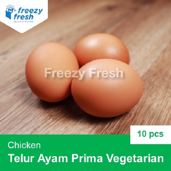 

Telor Prima Vegetarian (1 Pack isi 10 Pcs)