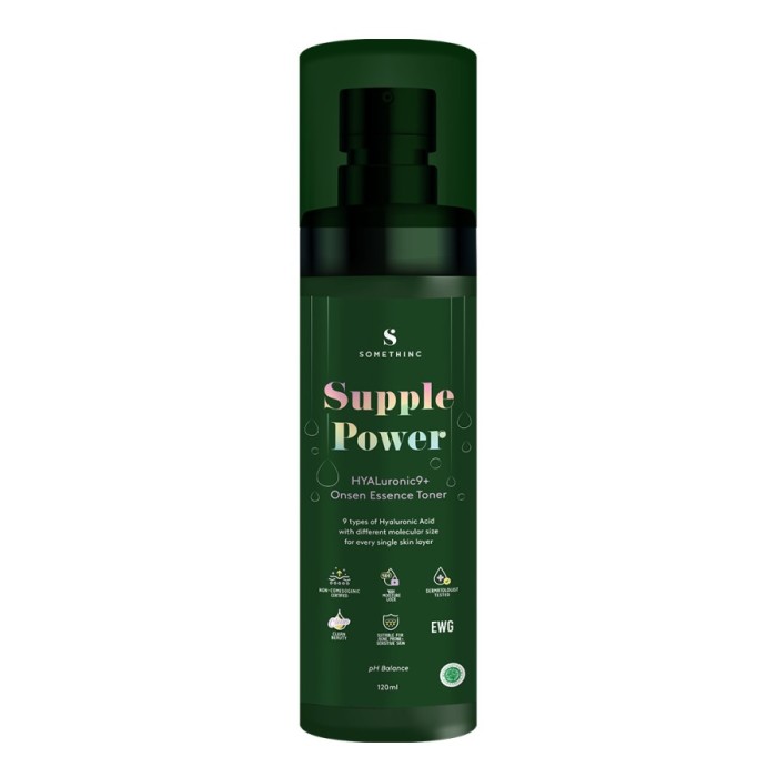 SOMETHINC SUPPLE POWER HYALURONIC9+ ONSEN ESSENCE TONER 120 ML