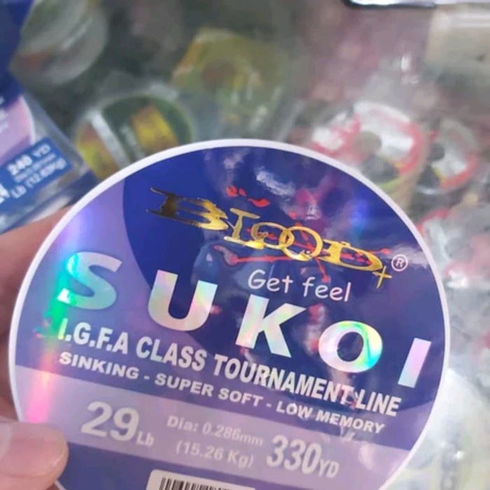 senar pancing blood sukoi 330yard