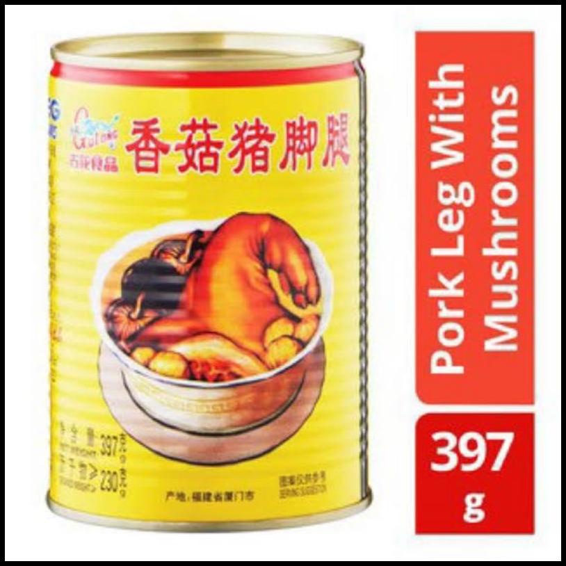 

Gulong Pork Leg With Mushroom / Kaki Babi Kaleng 397 Gr 397Gr