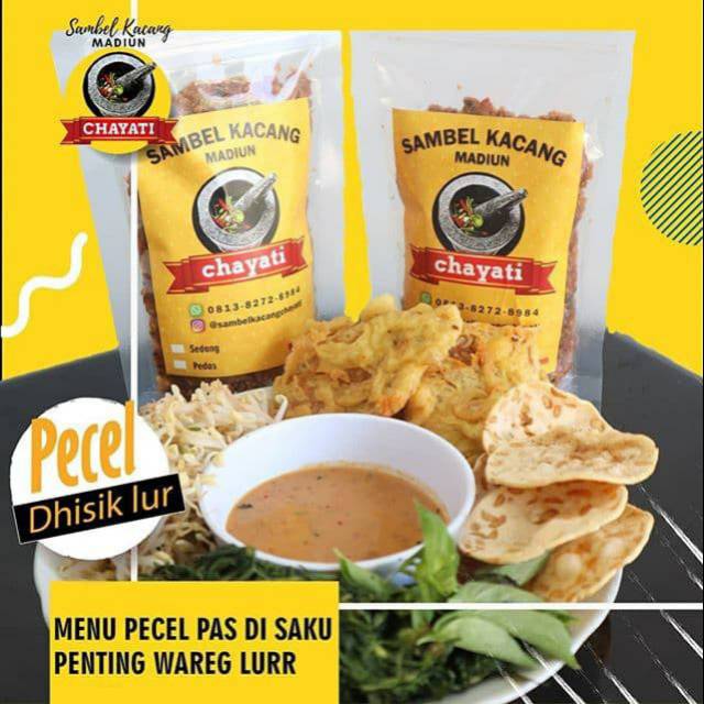 

Sambel Kacang Chayati Madiun 250gram